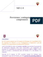 NIF C-9 Provisiones, Contingencias y Compromisos