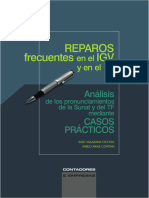 Reparos Frecuentes en El IGV y en El IR