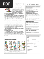 A Strange Man Dad Housework Icebreakers Reading Comprehension Exercises Tests - 19357