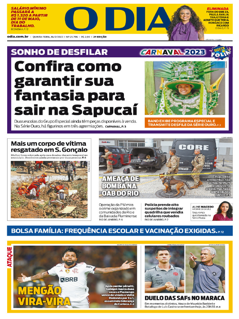 RJ Jornal Extra 130223