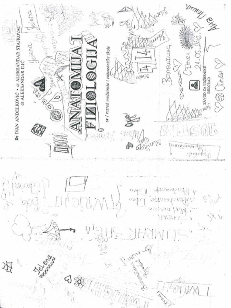 Anatomija i fiziologija I god. 2-1 zavod | PDF