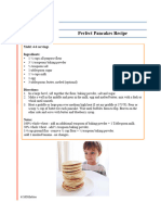 Perfect Pancake Recipes