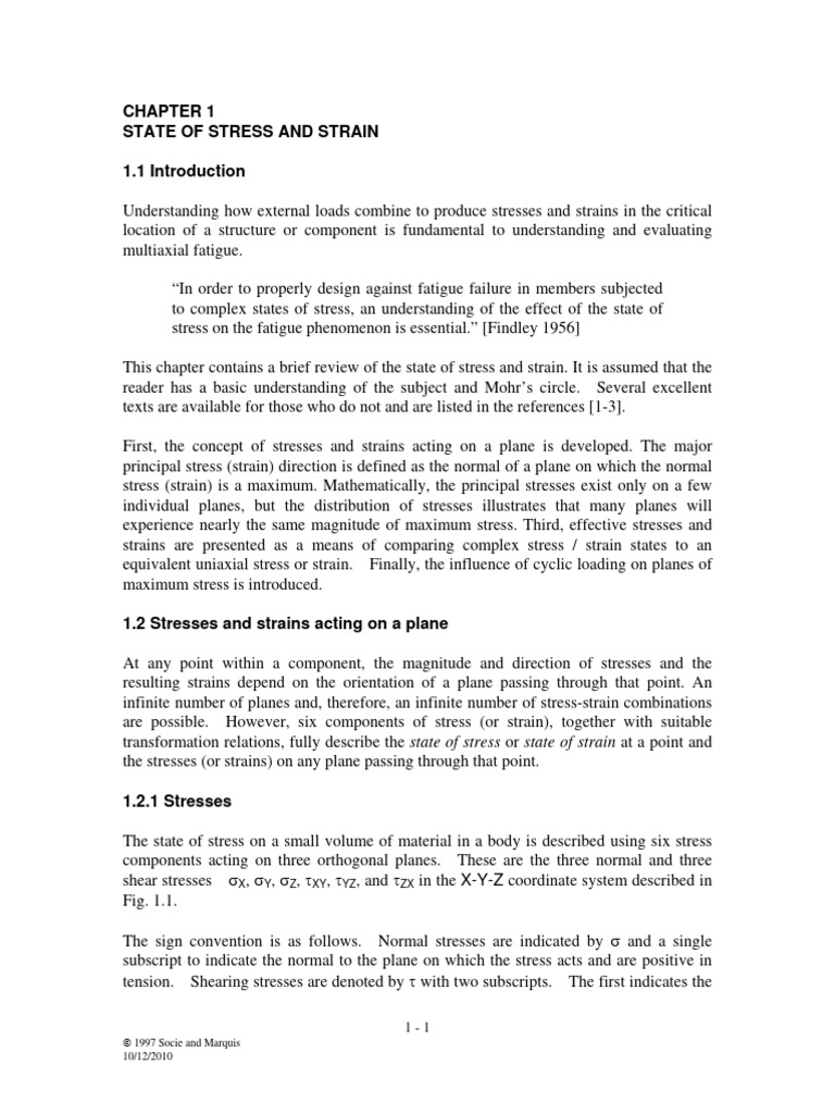 Socie & Marquis - Multiaxial Fatigue | PDF