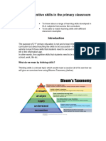 Nurturing Cognitive Skills in The Primary Classroom.