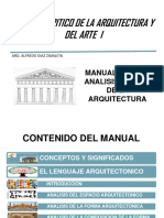 Manual de Analisis Critico de La Arquitectura y Del Arte I