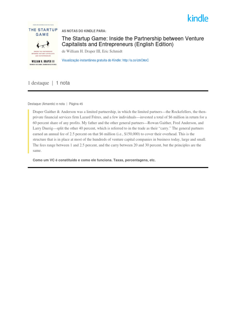 THE STARTUP GAME INSIDE THE PARTNERSHIP BETWEEN VENTURE CAPITALISTS AND ENTREPRENEURS PDF intelligence overview