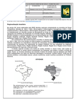 Regionalização Brasileira: A, B, C, D E E