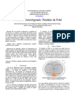 Informe Oscilador Amortiguado. Pendulo de Pohl