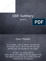 ORG Summary Anatomy