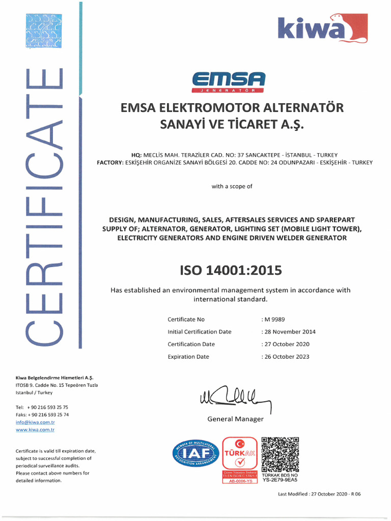 Standard Iso 14001 Pdf
