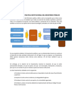 Declaracion de Politica Institucional Del Ministerio Público