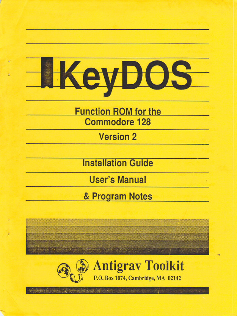 Keydos v2 User Manual | PDF