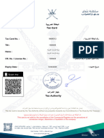 ELECTROTECH TaxCardCertificate