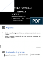 Semana 03 - S2 - Integracion Funciones Trigonométricas