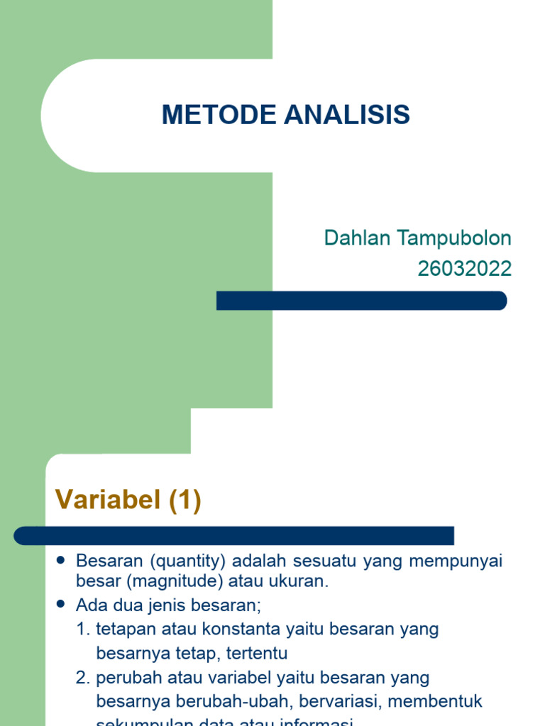 Metode Analisis Penelitian Kuantitatif | PDF | Komputer