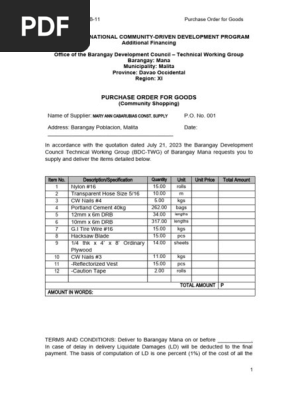 CBPM 2021 Form B-11 - Purchase Order for Goods (1)