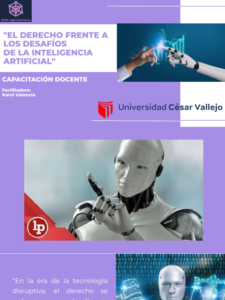 El Derecho Frente A Los Desafíos de La Inteligencia Artificial | PDF