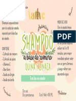 Etiqueta Shampoo Tratamiento