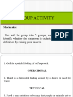 Operational Definition