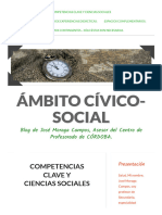 Competencias Clave y Ciencias Sociales - Ámbito Cívico-Social