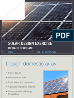 Solar Design Exercise