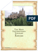 Riojas: The Most Distinguished Surname