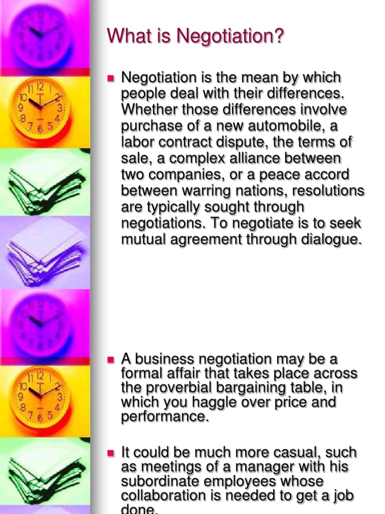 Understanding Negotiation Types | PDF | Bargaining | Negotiation