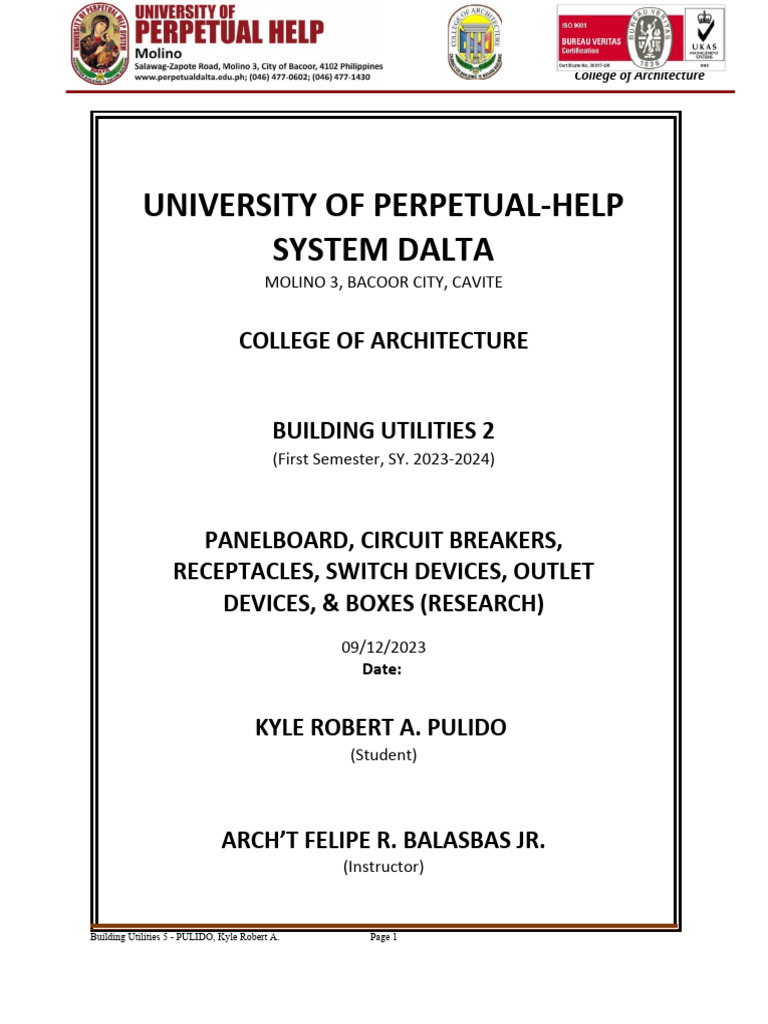 PANELBOARD Etc. | PDF | Science & Mathematics | Computers