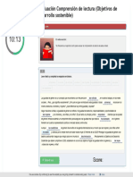 DP Spanish Ab Initio Evaluación Comprensión de Lectura (Objetivos de Desarrollo Sostenible) 2