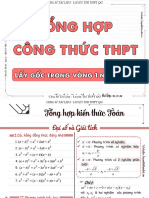 Tổng Hợp Công Thức THPT - Thầy Nguyễn Tiến Đạt