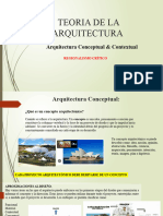 TEORIA DE LA ARQUITECTURA CLASE Semana 10