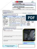 Eda 3 - 5°-Semana 28 Ficha de Aprendizaje y Reforzamiento DPCC