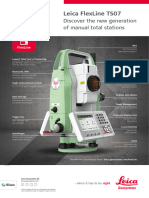 Leica FlexLine TS07 Overview Poster