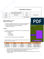 Desempeño de Síntesis 1: Carrera Fecha Materia Docente Alumno: Nota Definitiva