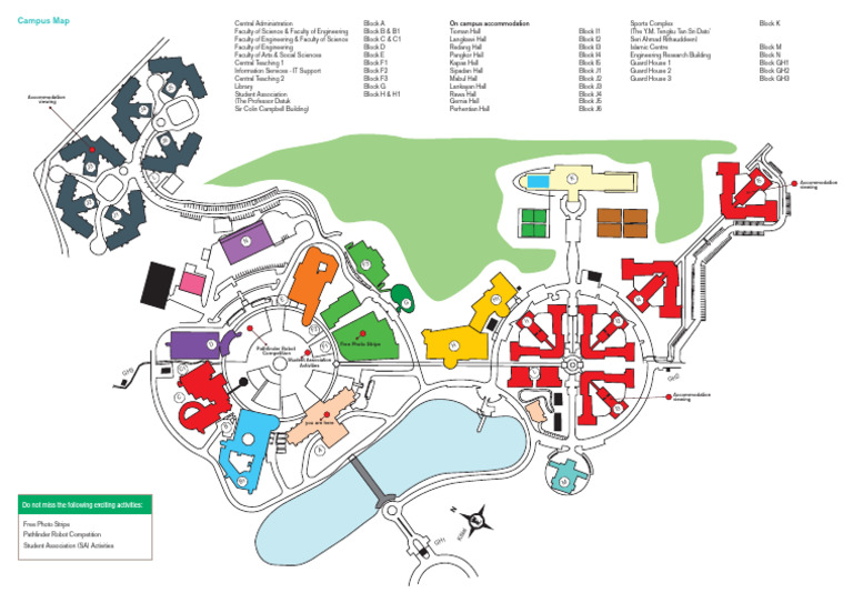 Nottingham University Malaysia Campus Map | PDF