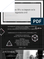 Impresiones 3D y Su Impacto en La Ingeniería Civil