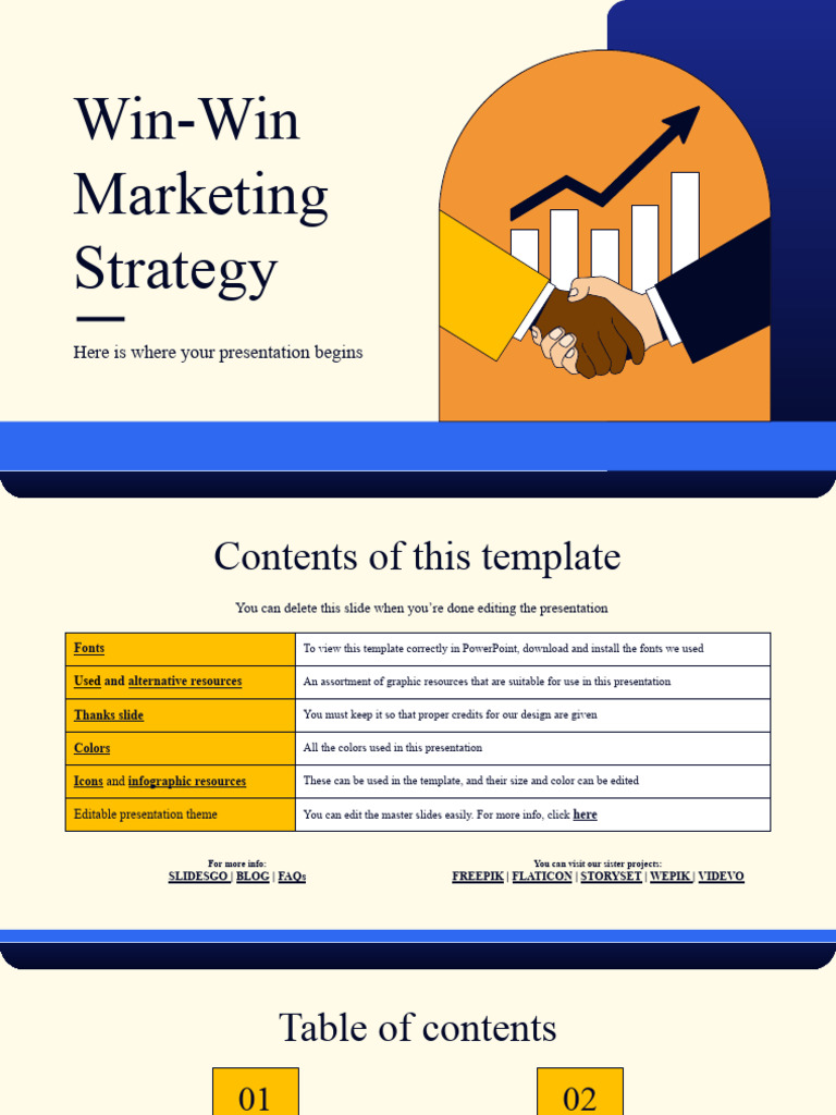 WinWin Marketing Strategy by Slidesgo PDF Mercury