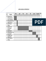 Jadwal Kegiatan Penelitian