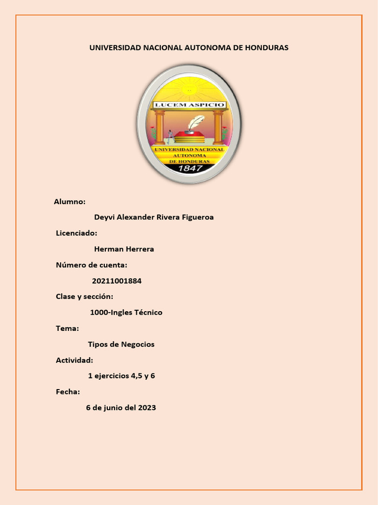 Actividad 2 De Ingles Tecnico Pdf