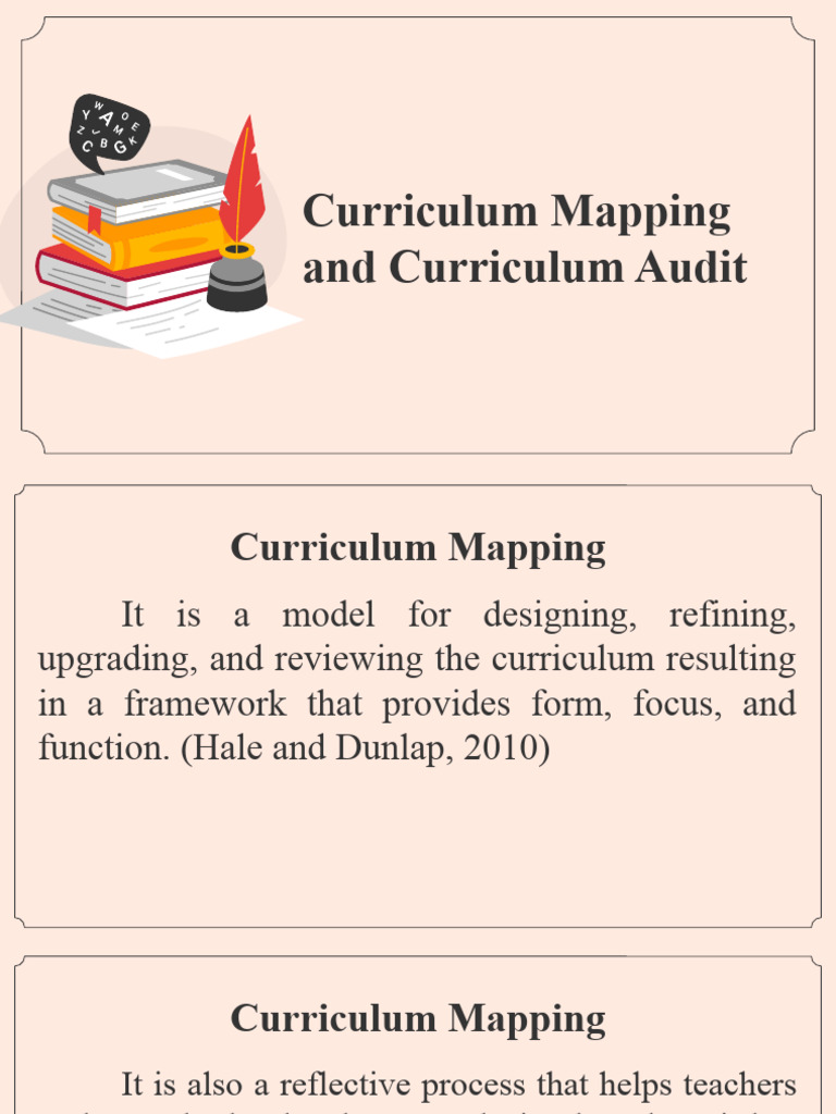 Curriculum Mapping and Audit Guide | PDF