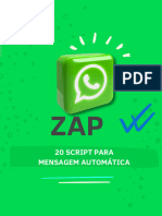 Script para Mensagem Automática