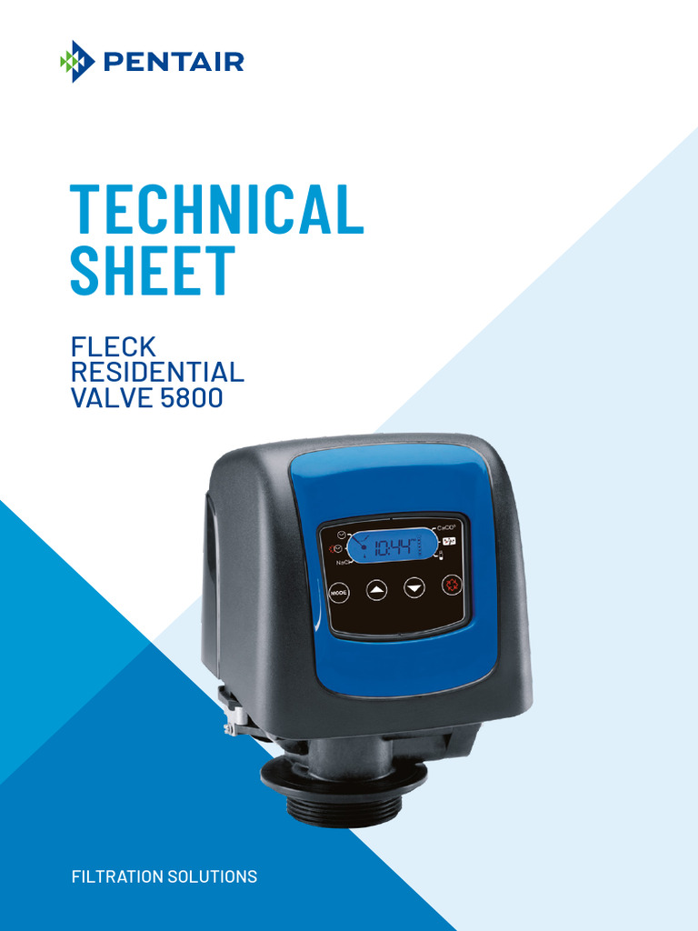 technical_sheet_5800_valve_en | PDF