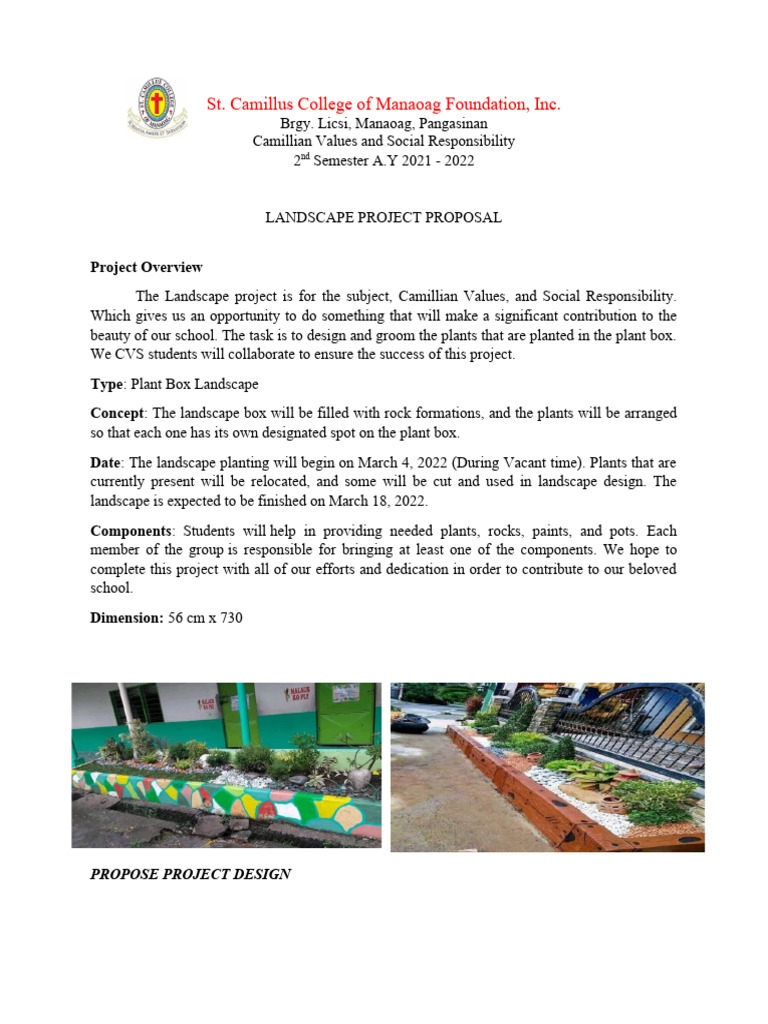 Landscape Layout | PDF