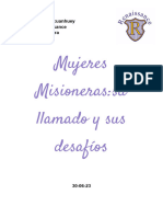 Mujeres Misioneras