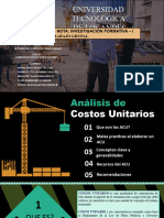 Costos Unitaros - Final - C. Edificaciones