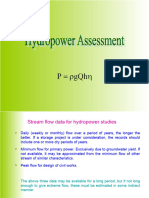 Hydropower Assessment