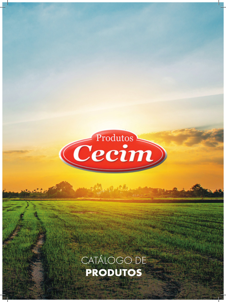 Linha de Produtos Alimentícios CECIM | PDF