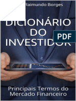 Dicionário Do Investidor_ Principais Termos Do Mercado Financeiro - José Raimundo Borges