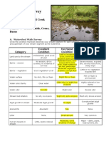 Visual Surveys - Mill Creek 2011-12