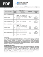 BEL Medical Officer Senior Medical Officer Post Notification